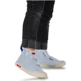 Resim Kiko Kids Garf Günlük Cırtlı Erkek Çocuk Bot Ayakkabı Mavi Mavi 