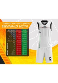 Resim Acr Giyim Kişiye Özel Basketbol Forması - Dizayn : Çam 
