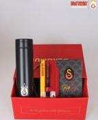 Resim Galatasaray YENİ SEZON DEKOMUS ÖZEL KUTULU LİSANSLI ÇELİK TERMOS 500 ML,AJANDA,HYBRID TÜK 