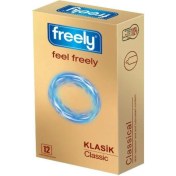 Resim Freely Prezervatif Klasik Şeffaf Condom 12 Li (Feel Freely) 1 Adet 