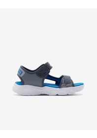 Resim Skechers Creature - Splash Büyük Erkek Çocuk Gri Işıklı Sandalet 400614l Ccbl Gri 