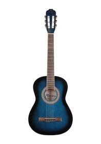 Resim Almira Mg917-jr-bls 3/4 Klasik Gitar - Blue Sunburst Eğitim - Junior Boy Mavi Sunburst Parlak Bitiş, Çocuk Ergonomisine Uygun İnce Sap Profili, Yumuşak Naylon Teller Uyum: 8-12 Yaş Arası Öğrenciler 