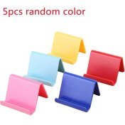 Resim GongtuShop 5 Adet Rastgele Renk Stili Telefon Sabit Tutucu Mini Taşınabilir Kartvizitlik Mutfak Aletleri Mutfak Braketi Mutfak Aksesuarları Alet Çerçeve Standı (Yurt Dışından) 