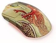 Resim SteelSeries CS2 Dragon Lore Counter-Strike Wireless Gaming Mouse - 2.4GHz & Bluetooth — 18.000 DPI TrueMove Air Optik Sensör 