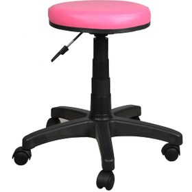 Resim Bürocci Plastik Ayaklı Tabure-Pembe-2999G0120 