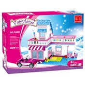 Resim Ausini Fairyland Snow Village 509 Parça 