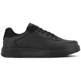 Resim Slazenger Zekko Sneaker Unisex Hafif Ayakkabı - Siyah 