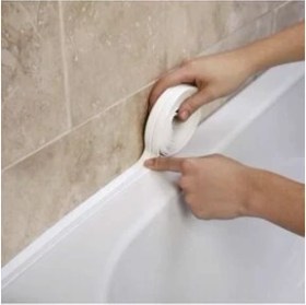 Resim Cmt Su Sızdırmaz Bant Mutfak Banyo Lavabo Küvet Kenar Bandı Su Nem Geçirmez Bant 3.2 Metre 