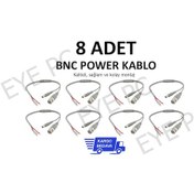 Resim Güvenlik Kamera Bnc Power Elektrik Güç Kablosu Cctv 