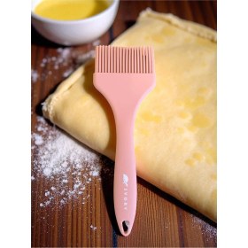 Resim Blackseries Premium Silikon Yumurta & Sos Fırçası Tozpembe 