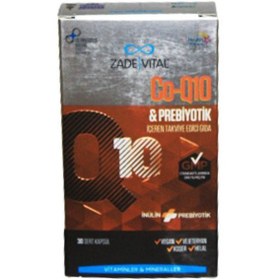 Resim Zade Vital Co-Q10 ve Prebiyotik 30 Sert Kapsül 