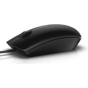 Resim Dell MS116 USB 1000DPI Optic Siyah Mouse 570-AAIR 