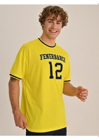 Resim Erkek Kolej Fenerbahçe 12 Tshırt Sarı 