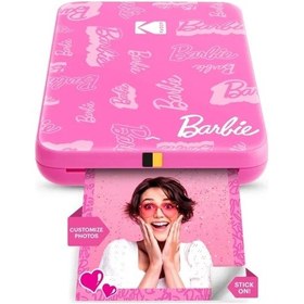 Resim Kodak Step Anında Renkli Fotoğraf Yazıcısı Barbie Signature Printer Siyah 