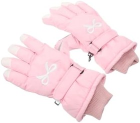 Resim ABOOFAN Kadınlar Için 1 Çift Su Geçirmez Kış Eldivenleri Kaymaz Snowboard Eldivenleri Soğuk Için Rüzgar Geçirmez Ve Isı Yalıtımlı Kayak Eldivenleri Bisiklet Ve Açık Hava 