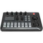 Resim Wezone Canlı Ses Kartı Mikrofon Miksaj Cihazı - Gürültü Azaltma, Bluetooth, 3 Cihaz Portu İle Yayın/podcast/oyun İçin 1200mah Dahili Batarya Diğer 