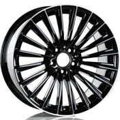 Resim Emr -dy989-05 8.5x19"-5x112 Et38 66.6 Black Lip Diamond Jant (4 Adet) 