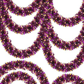 Resim Mor Turuncu Çift Renk Sim Süs 180 cm 