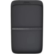 Resim Honeybeeshop Tesla Model Y 3 2023-2025 Siyah Merkez Konsol Depolama Organizatörü Araç İç Aksesuarı 