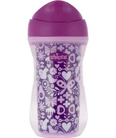 Resim Chicco Isı Yalıtımlı Active Bardak 14 Ay+ 266 Ml - Purple Çok Renkli 