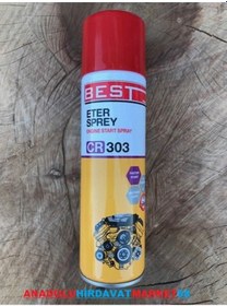 Resim Best Sprey Eter Benzinli Dizel Araç Çalıştırma Spreyi 250 ML 