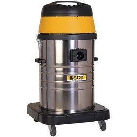 Resim STAR MAKİNA Islak ve Kuru Elektrikli Süpürge 603 WD Metal Üç Motorlu 