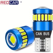 Resim 2 adet T10 LED CANBUS deşifreleme Süper Parlak Beyaz Araba İç Mekan Yan Işıklar 5W5 12V 5W 194 3030 18SMD Otomatik Beyaz Sarı, Pil Olmadan 