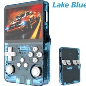 Resim R36S Retro El Video Oyun Konsolu, 3,5 inç IPS Ekran Video Oynatıcı 128g TF Kart 10,000+ Oyunlar Retro El Oyun Konsolu, Açık Kaynak Linux Sistemi ile 