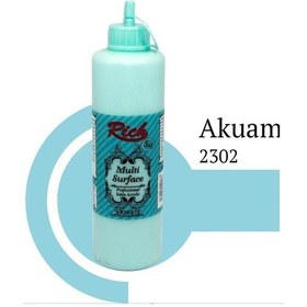 Resim Rich Multi Surface 2202 Akuamarin Akrilik Boya 120 Cc 