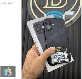 Resim Apple iPhone 16 İkinci El TR | 128 GB | Siyah 