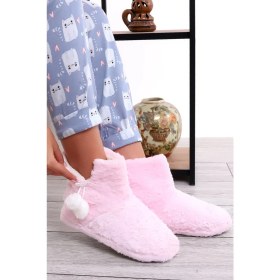 Resim Redplay Rd EB307 Çinçila Kadın Panduf Ev Botu Ev Ayakkabısı 