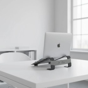 Resim Prexua Fixer Laptop Standı - Notebook Yükseltici Altlık - Metal - Siyah - FXR4025BL 