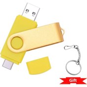 Resim Yeni 2 In 1 Tip-c Kalem Sürücü 256gb Usb Bellek Çubuğu 128gb 64gb Pendrive 32gb Yellow 4gb Diğer 