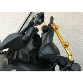 Resim Motosiklet Gidon Barı Tüm Marka Scooter Ve Vitesli Modellerle Uyumlu Gidon Barı 