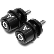 Resim Tongdashop Yamaha Mt03 Mt09 Fz09 Tracer Siyah Alüminyum Başlatma Vidası Ve Aks Parçaları 