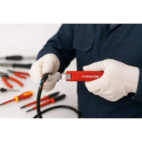 Resim İzeltaş Kablo Sıyırıcı Kanca Bıçaklı 8-28 