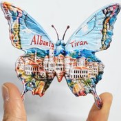 Resim 1 Adet Arnavutluk Buzdolabı Mıknatısı - Tirana Simgeleri (Skanderbeg Meydanı & İkonik Kule) ile Melamin Sekizgen Temalı Magnet - Renkli Hatıra Manyetiği, Halka Açık Alanlar için Dekorasyon, Buzdolabı Mıknatısları, Komik Buzdolabı Mıknatıslar, Sevimli Buzdolabı Mıknatıslar, Komik Buzdolabı Mıknatıslar, Sevimli Buzdolabı Mıknatıslar, İlham Veren Mıknatıslar 