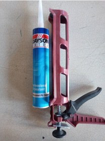 Resim DRL HIRDAVAT Plastik Silikon Tabancası + Dayson Gri Pu Silikon 