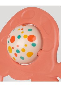 Resim Sevimli Kaplumbağa Diş Kaşıycı Çıngırak - Somon 