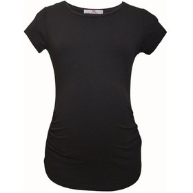 Resim Luvmabelly Maternity 2009 2015 Pamuklu Hamile 9 Renk Mevcut T-shirt-siyah 