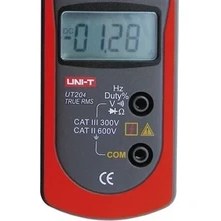 Resim Uni-T Ut 204 400A Ac/Dc True Rms Pensampermetre Digiworld 