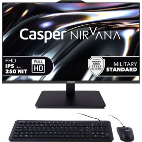 Resim Casper Nirvana A80.1342-DV00X-V-S i5-13420H 32 GB 500 GB NVMe SSD 23.8" Dos AIO Masaüstü Bilgisayar 