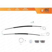 Resim Jaguar X Type X400 2001-2009 İçin Ön Sağ Cam Kriko Tamir Seti 