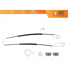 Resim Jaguar X Type X400 2001-2009 İçin Ön Sağ Cam Kriko Tamir Seti 