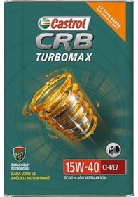 Resim Castrol CRB Turbomax 15W-40 CI4/E7 Motor Yağı 18 L 