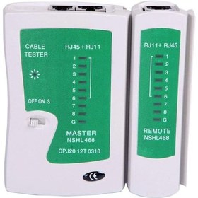 Resim Network Tester Rj45-Rj11 Adsl İnternet Kablo Test Cihazı Cat5-6 