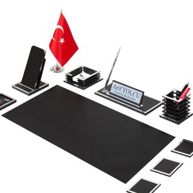 Resim Makroofis Nova Sümen Takımı 11 Parça Siyah Full Set 