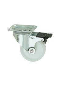 Resim Poliamid Döner Frenli Teker 80 Mm 