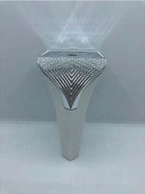 Resim PLASTİK,VENEDİK 15 CM BEYAZ-KROM KOLTUK,BAZA,MOBİLYA AYAĞI (4 ADT 