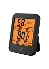 Resim Yulong Reedark Dijital Nem Ve Sıcaklık Ölçer - Büyük Lcd 